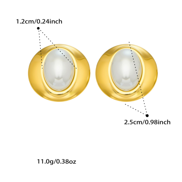 Pearl Earrings 18K Gold