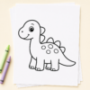 Preschool Coloring Pages Mega Bundle
